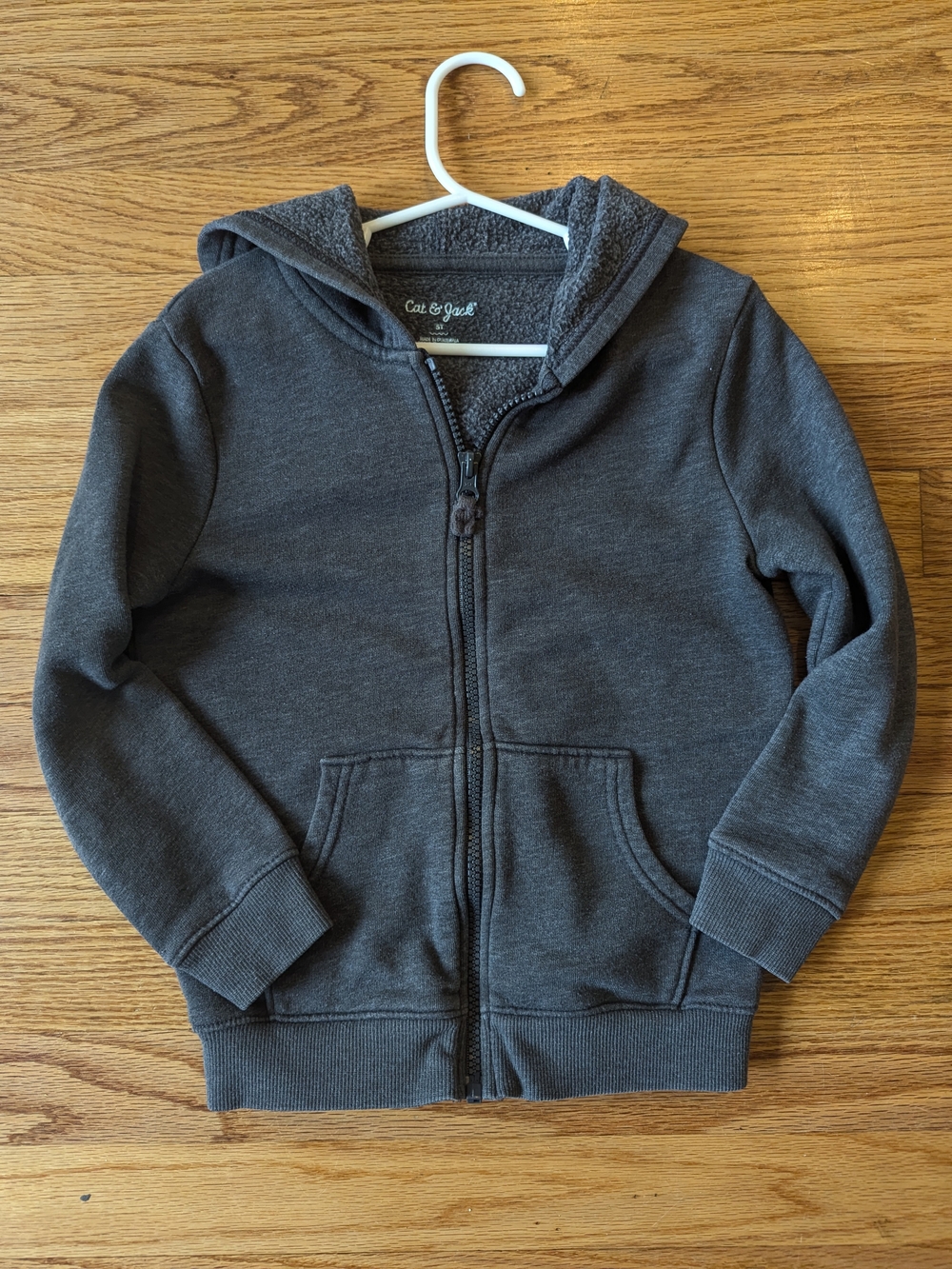 Cat & Jack Charcoal Gray Hoodie, 5T